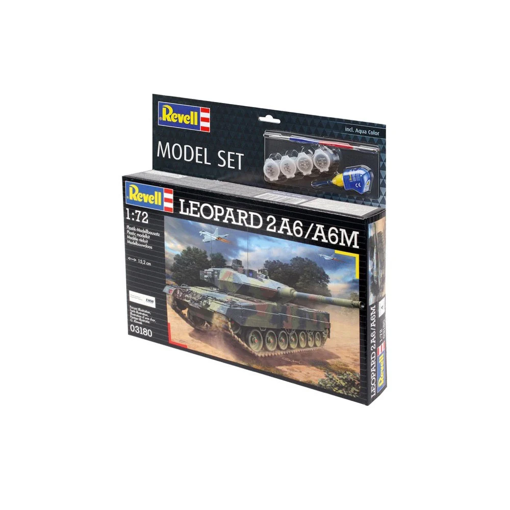 Revell 63180 1/72 Leopard 2A6/A6M Starter Set - Image 7