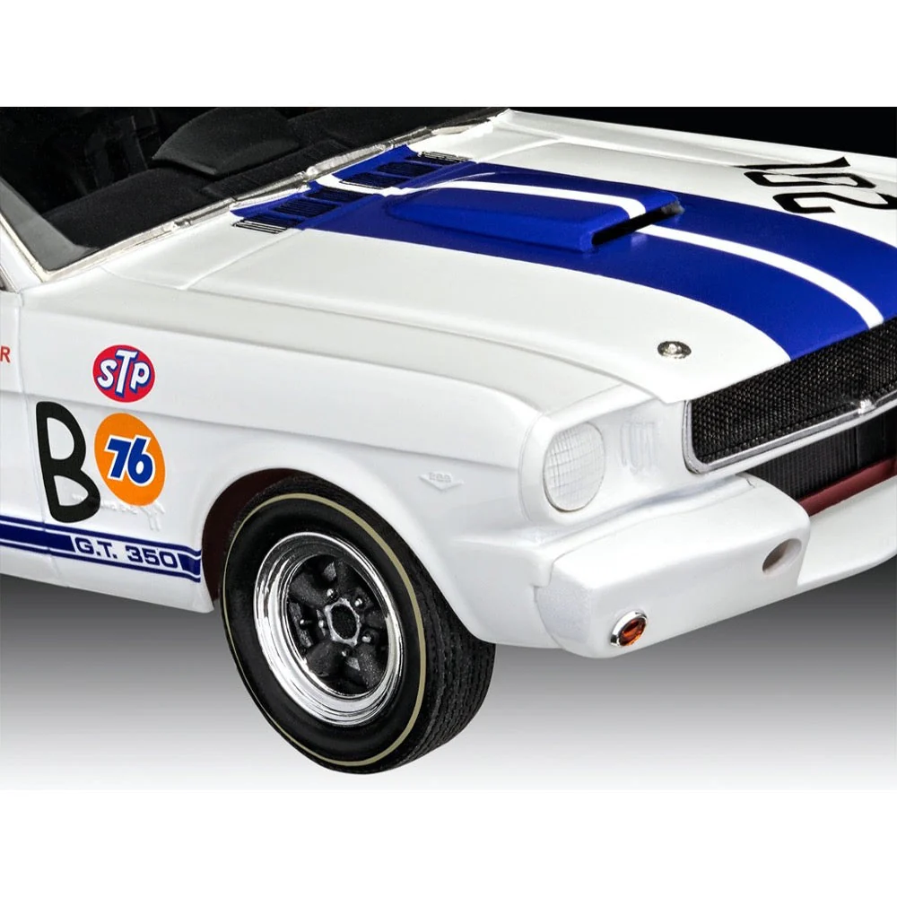 Revell 67716 1/24 1966 Shelby GT 350 R Starter Set - Image 3