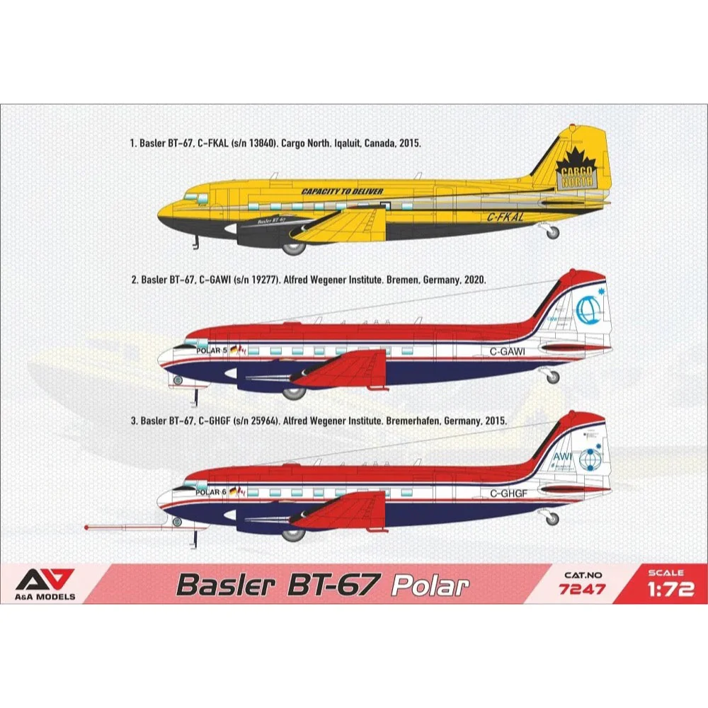 A&A Models 7247 1/72 BT-67 Polar - Image 2