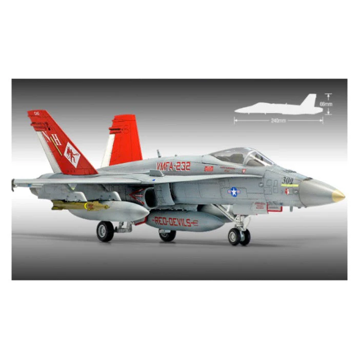 Academy 12107 1/32 F/A-18 VMFA-232 Red Devils (Australian Decals) - Image 4