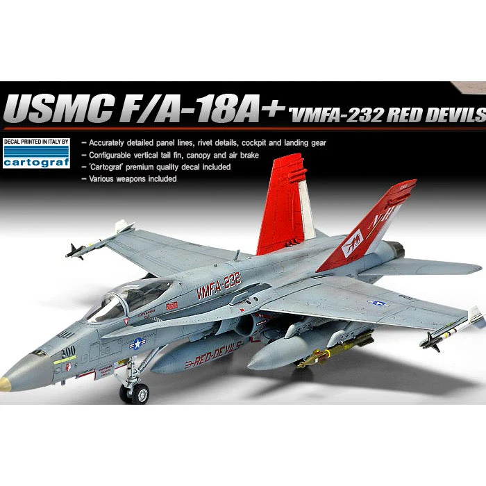 Academy 12107 1/32 F/A-18 VMFA-232 Red Devils (Australian Decals) - Image 9