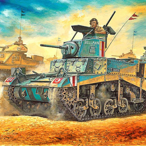 Academy 13270 1/35 Tank M3 Stuart British Honey 1399 - Image 6