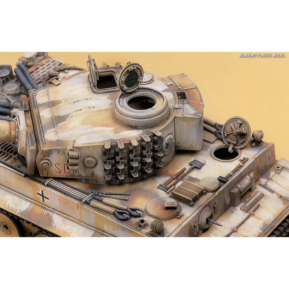 Academy 13264 1/35 Tank Tiger 1 Exterior Model - Image 4