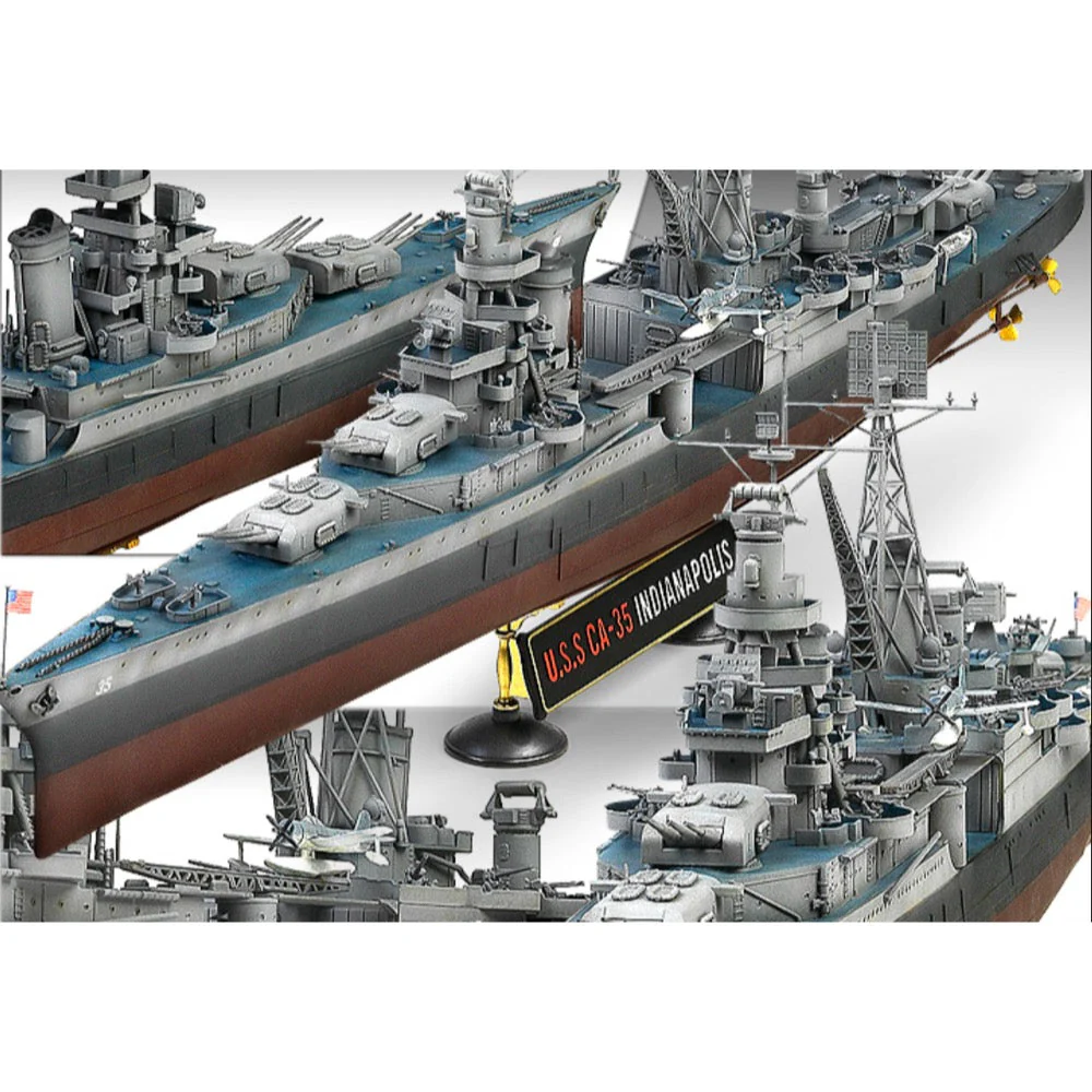 Academy 14107 1/350 USS Indianapolis - Image 5