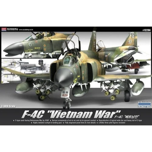 Academy 12294 1/48 F-4C "Vietnamese War" Phantom II - Image 5