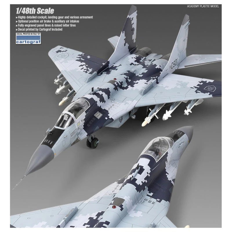 Academy 12227 1/48 MIG-29AS Limited Edition Reproduction - Image 2