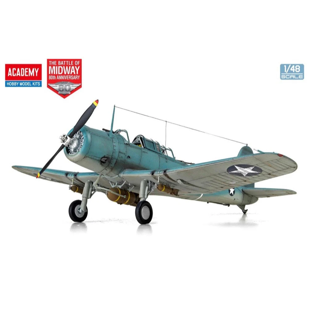 Academy 12350 1/48 USN SB2U-3 "Battle of Midway" 80th Anniversary - Image 2
