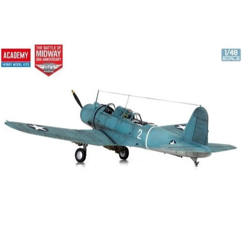 Academy 12350 1/48 USN SB2U-3 "Battle of Midway" 80th Anniversary - Image 3
