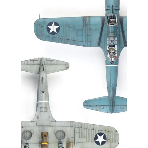 Academy 12350 1/48 USN SB2U-3 "Battle of Midway" 80th Anniversary - Image 6