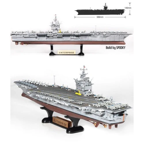 Academy 14400 1/600 USS Enterprise CVN-65 - Image 2
