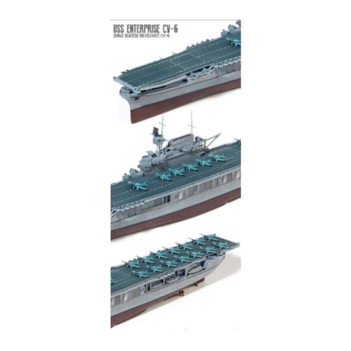 Academy 14224 1/700 USS Enterprise CV-6 Modeler's Edition - Image 5