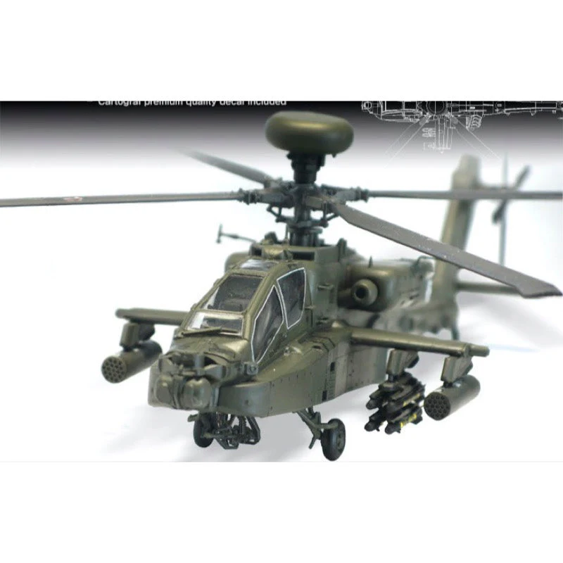 Academy 12514 1/72 AH-64D Block II Apache - Image 4