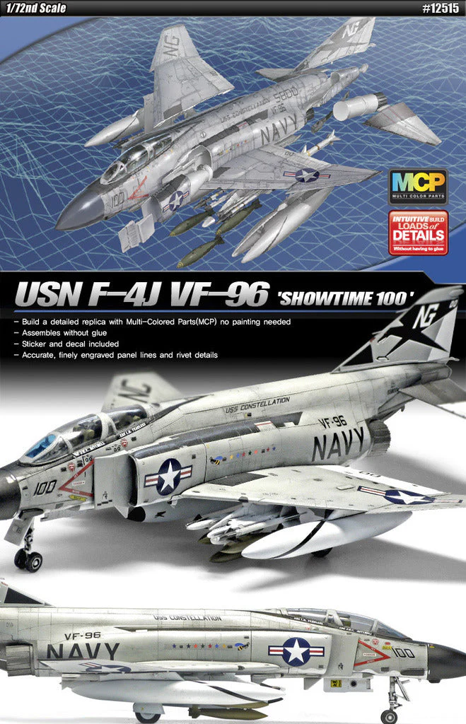 Academy 12515 1/72 F-4J Phantom II MCP - Image 2