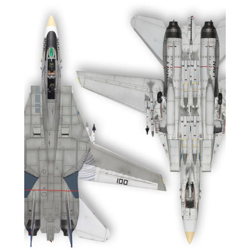 Academy 12563 1/72 Grumman F-14A VF-143 Pukin Dogs - Image 6