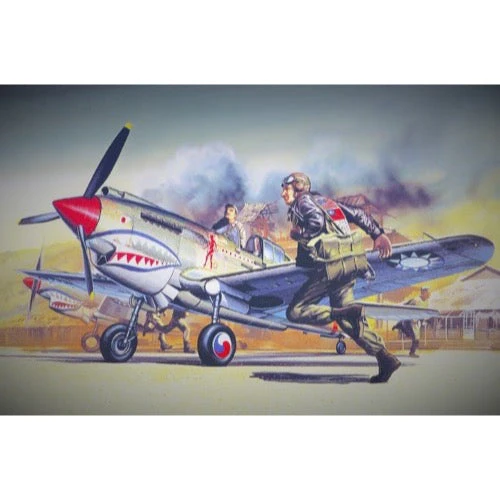 Academy 12456 1/72 P-40B Warhawk - Image 2