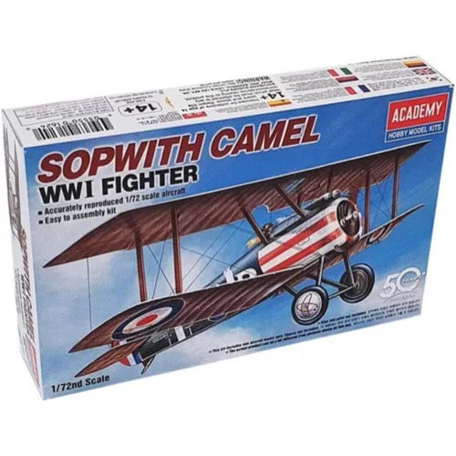 Academy 12447 1/72 Sopwith Camel WWI Fighter - Image 6