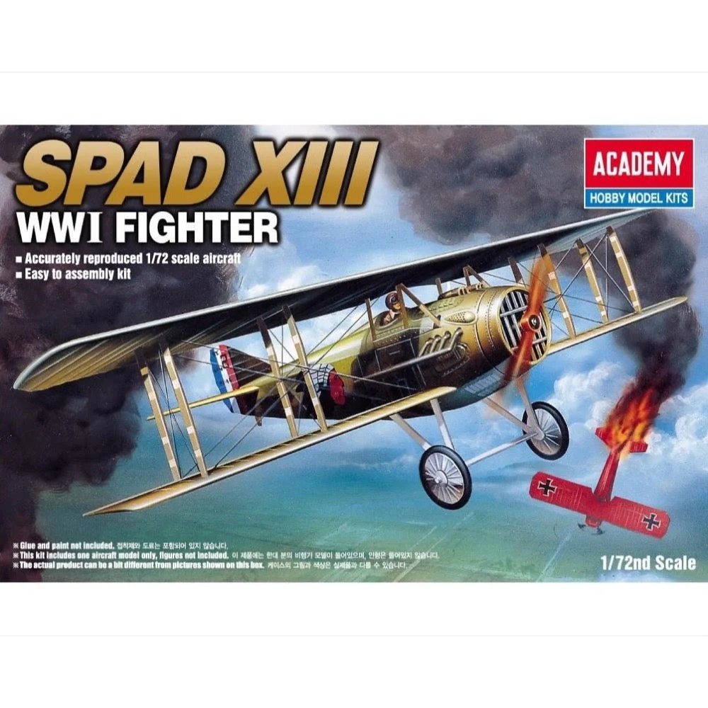Academy 12446 1/72 SPAD XIII WWI Fighter