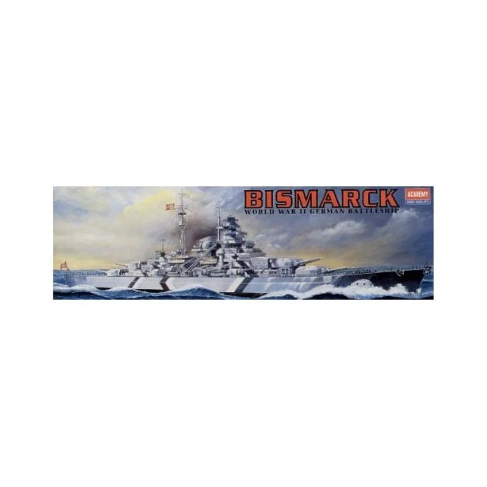 Academy 14218 1/800 Battleship Bismarck Static - Image 2