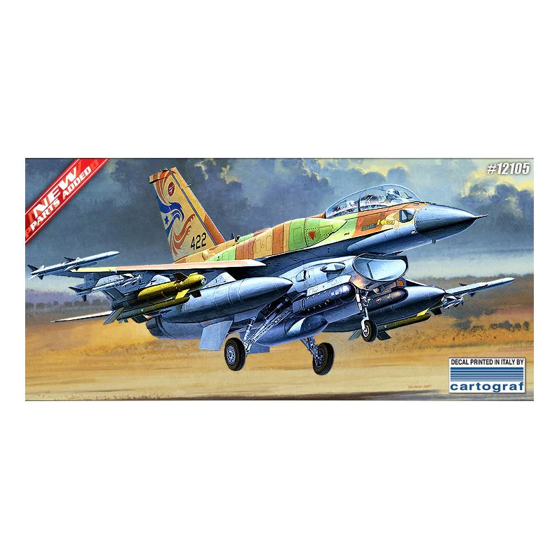 Academy 12105 1/35 F-16I SUFA - Image 10