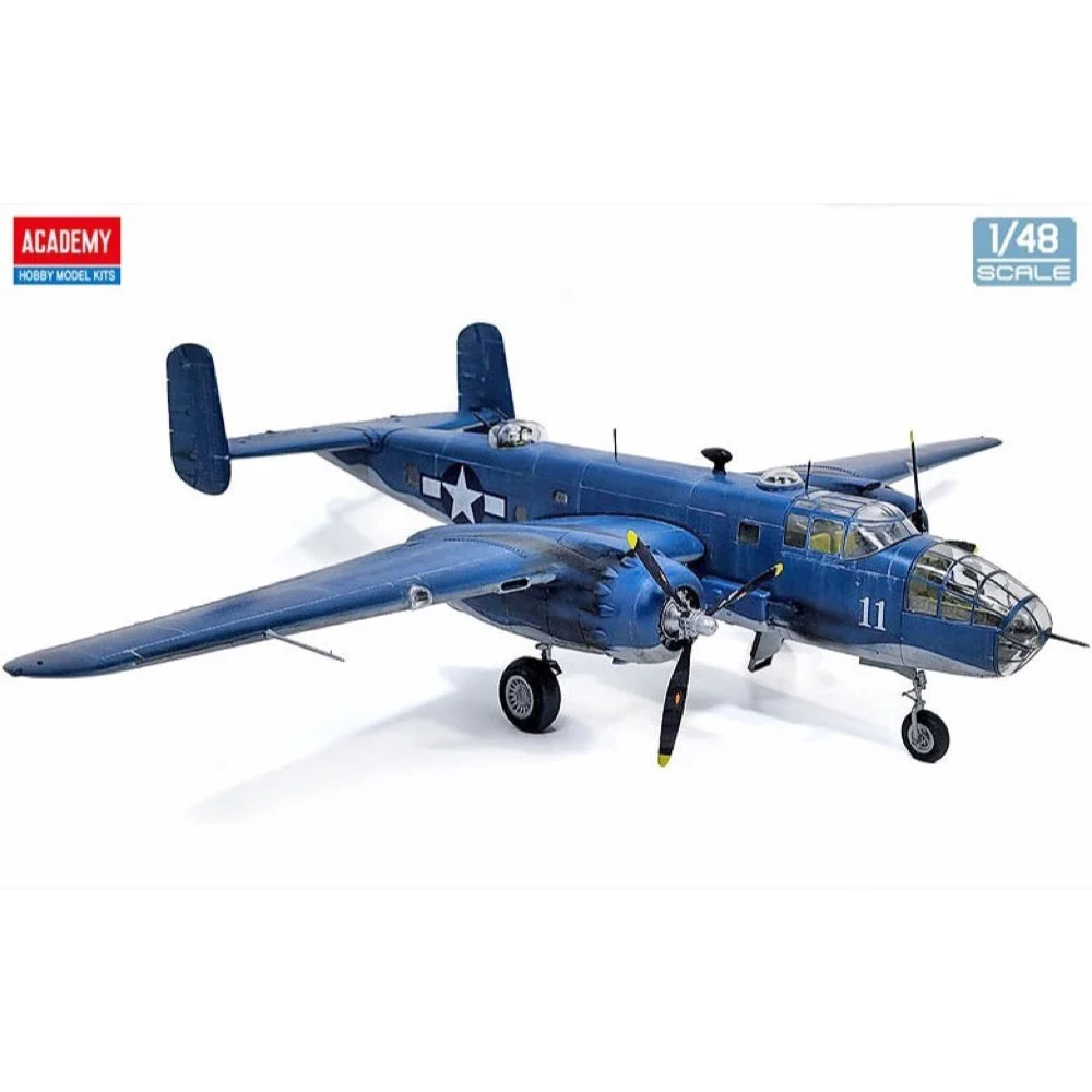 Academy 12334 1/48 USMC PBJ-1D (B-25 Mitchell) - Image 3