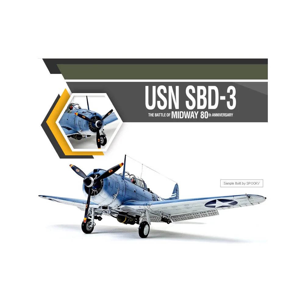 Academy 12345 1/48 USN SBD-3 "Battle of Midway" - Image 13