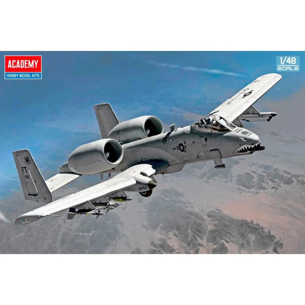 Academy 12348 1/48 USAF A-10C Thunderbolt II "75th FS Flying Tigers"