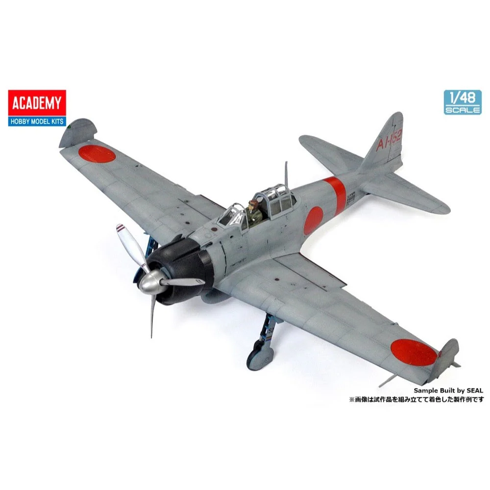 Academy 12352 1/48 A6M2b Zero Fighter Model 21 "Battle of Midway" - Image 8
