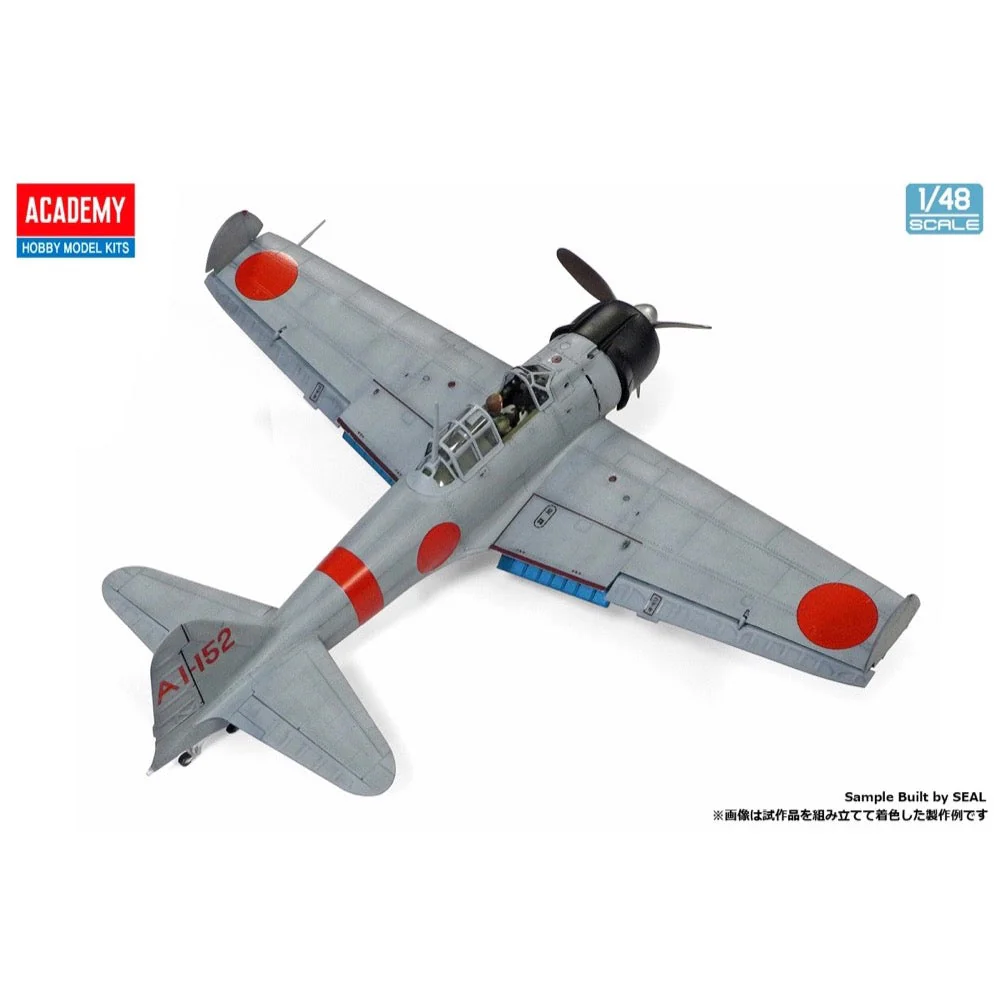 Academy 12352 1/48 A6M2b Zero Fighter Model 21 "Battle of Midway" - Image 9