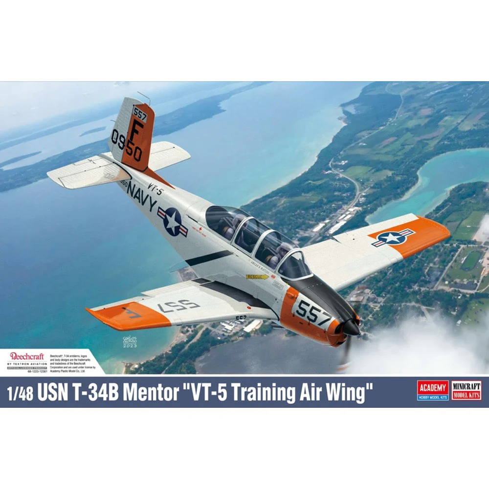 Academy 12361 1/48 USN T-34B Mentor "VT-5 Training Air Wing"