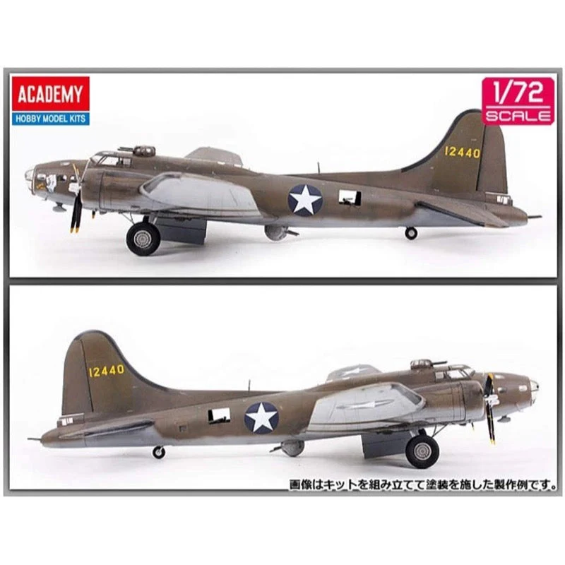 Academy 12533 1/72 USAAF B-17E "Pacific Theater" Flying Fortress - Image 3