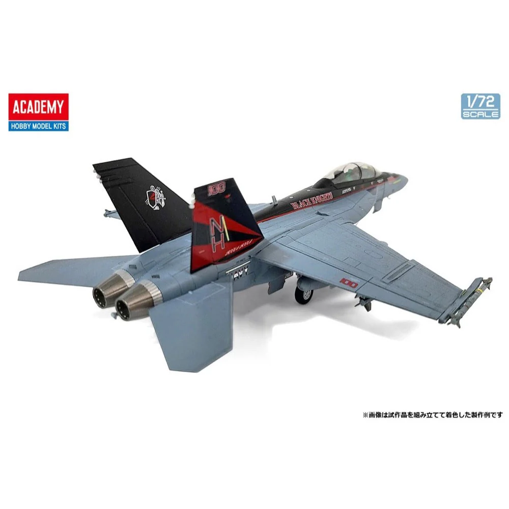 Academy 12577 1/72 Boeing F/A-18F VFA-154 Black Knights US Navy - Image 3