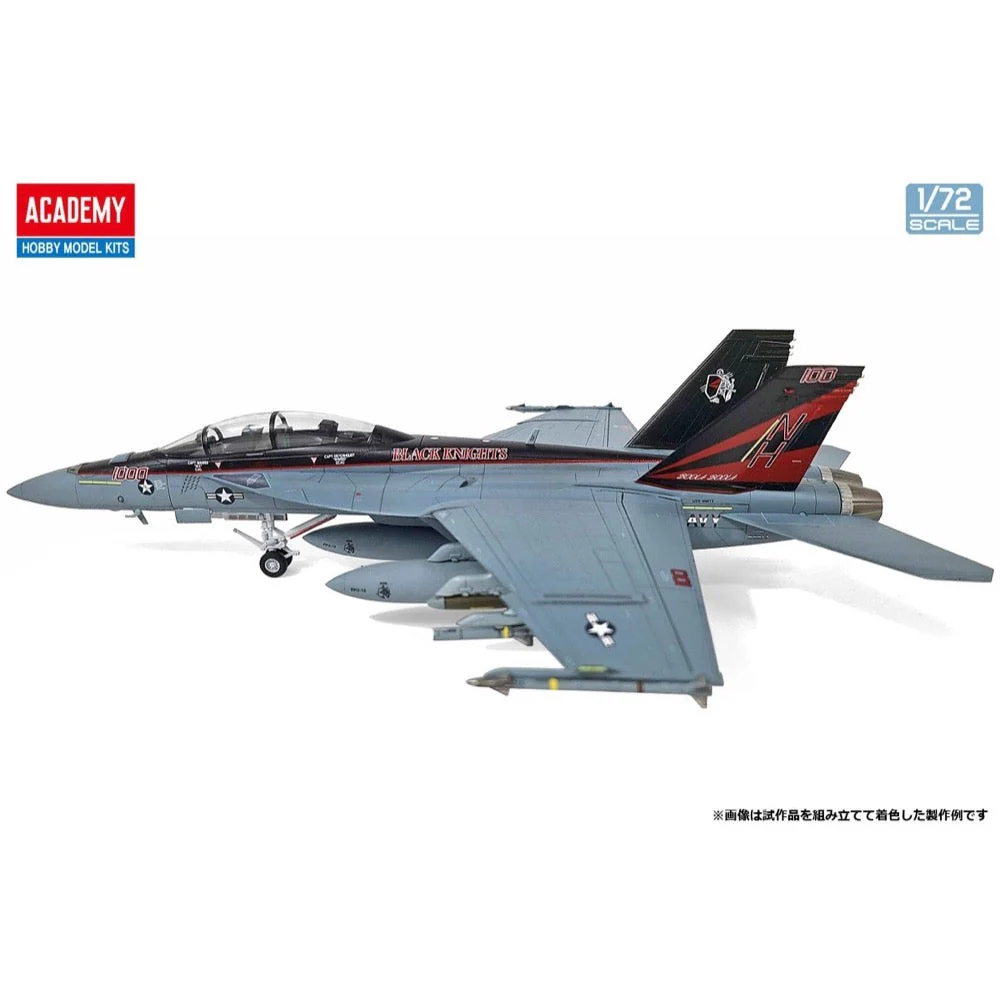 Academy 12577 1/72 Boeing F/A-18F VFA-154 Black Knights US Navy - Image 4