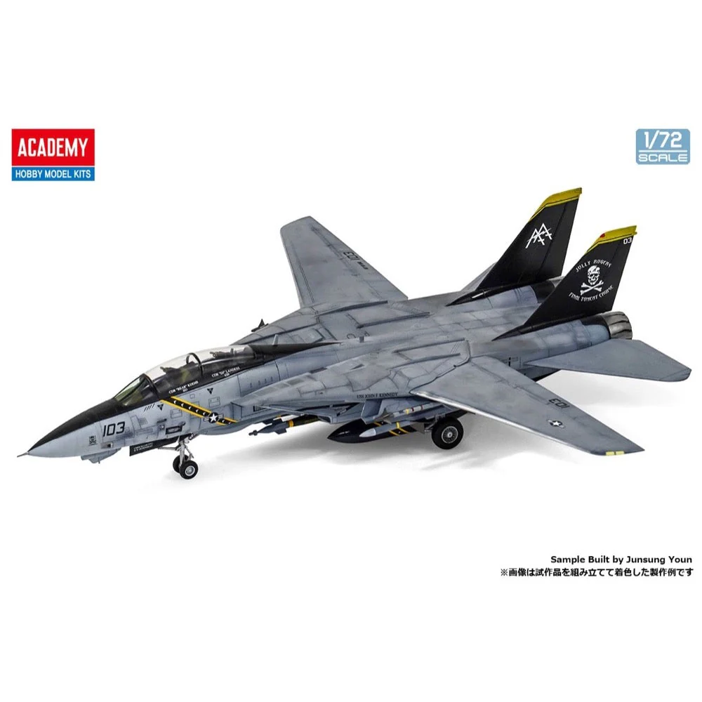 Academy 12578 1/72 USN F-14B VF-103 Jolly Rogers Last Cruise - Image 3