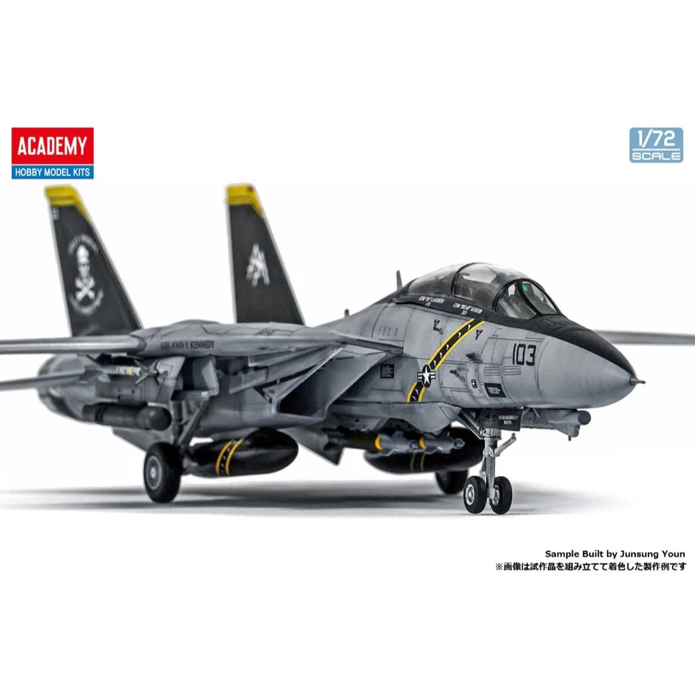 Academy 12578 1/72 USN F-14B VF-103 Jolly Rogers Last Cruise - Image 6