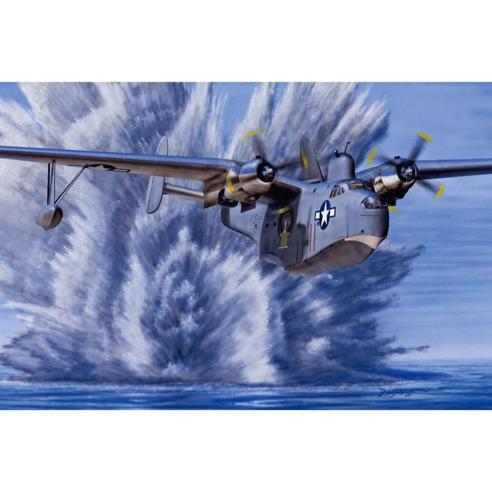 Academy 12586 1/72 USN PBM-5A Mariner Flying Boat ca.1947-58 RAAF markings included - Image 4
