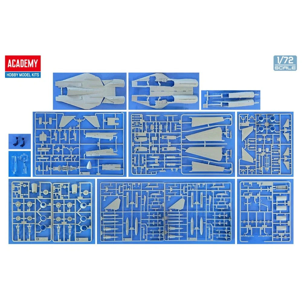 Academy 12590 1/72 Grumman F-14D Super Tomcat - VF-2 "Bounty Hunters" - Image 12