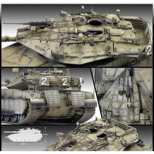 Academy 13286 1/35 Merkava Mk IID - Image 4