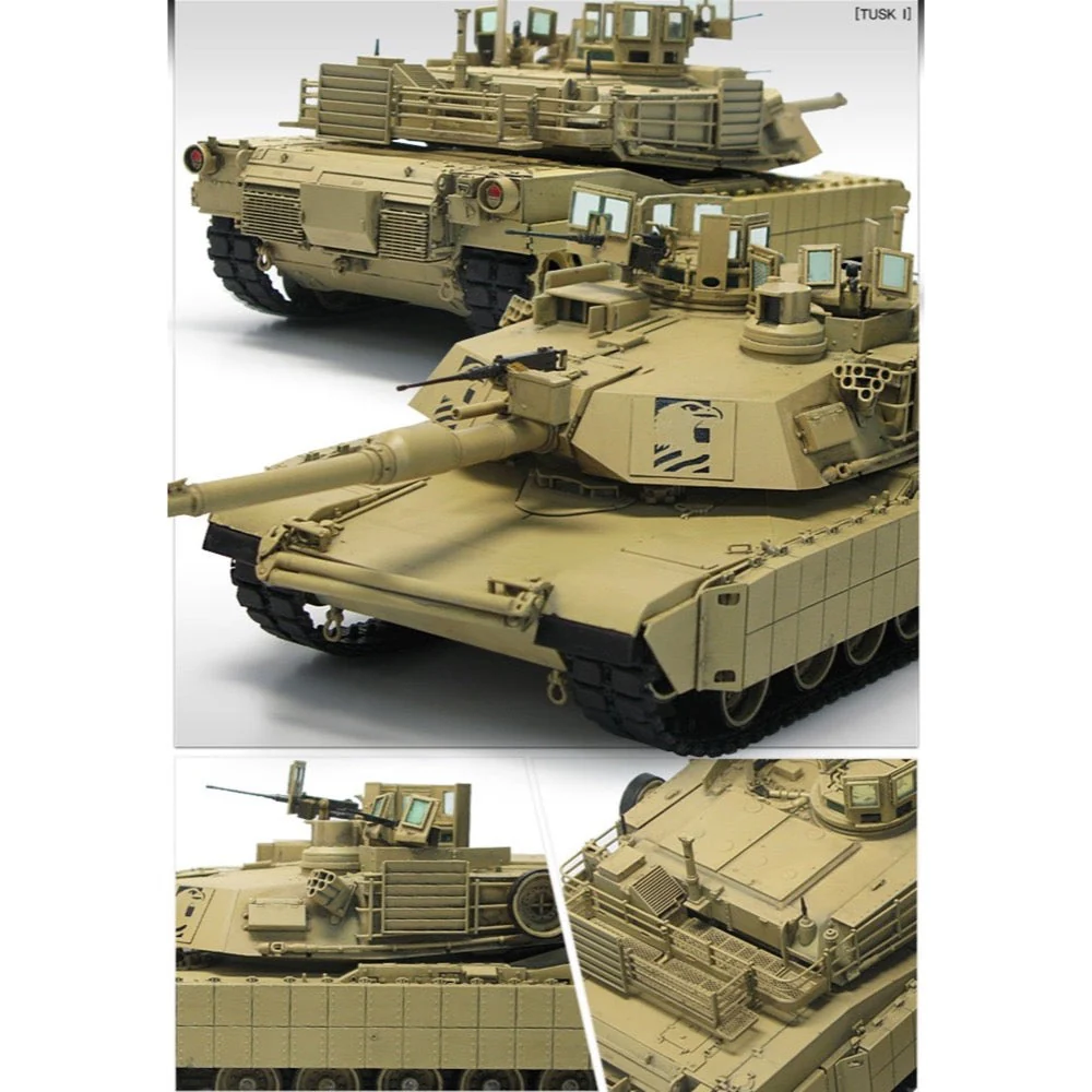 Academy 13298 1/35 US M1A2 Abrams TUSK II - Image 3
