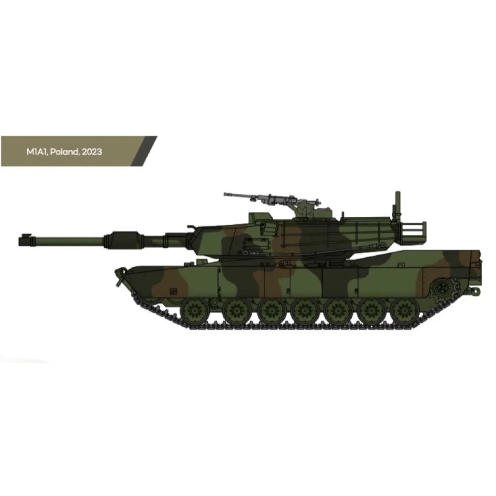 Academy 13430 1/72 USMC M1A1 - Image 2