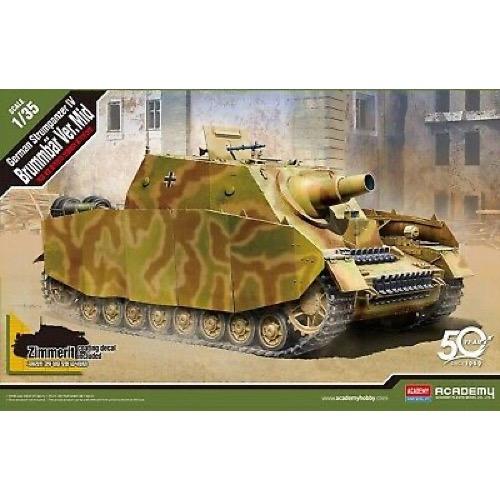 Academy 13525 1/35 German Strumpanzer IV Brummbar Ver.Mid