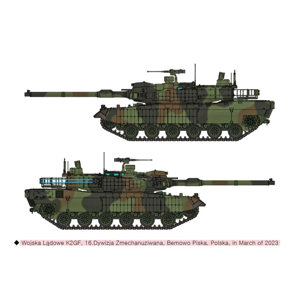 Academy 13560 1/35 Polish Land Forces K2GF - Image 2