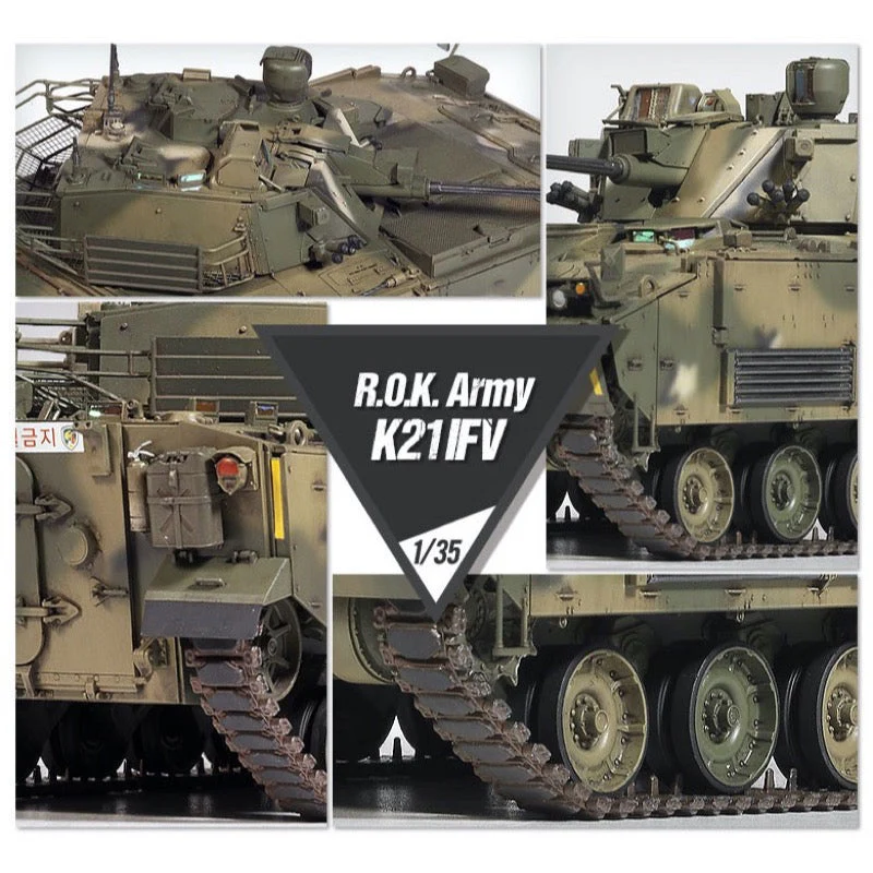 Academy 13566 1/35 R.O.K. Army K21 IFV - Image 16