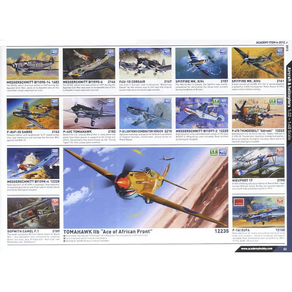 Academy CAT Cyber Hobby Catalogue 2012 - Image 2