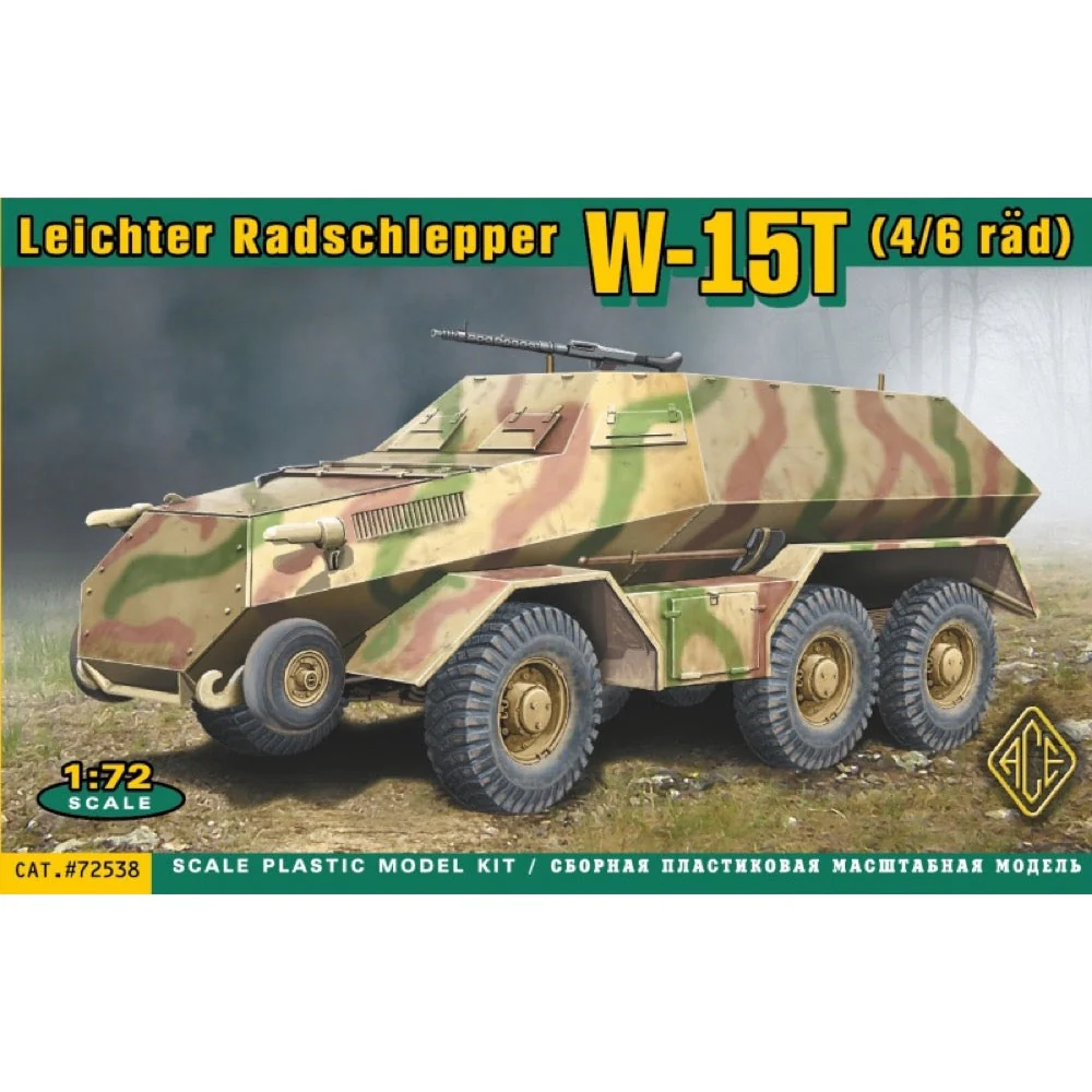 Ace Models 72538 1/72 W-15T (4/6 rad) Leichter Radschlepper