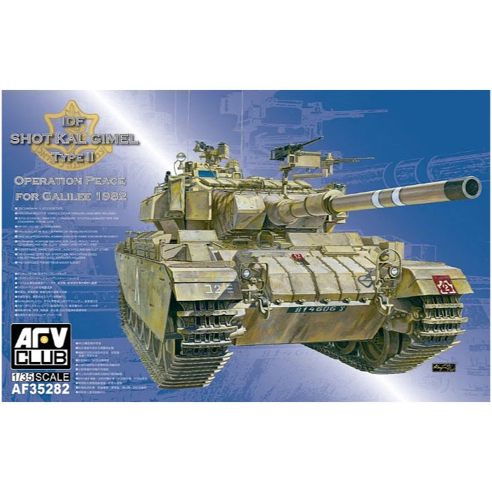 AFV 35282 1/35 IDF Shot Kal Dalet Type II Operation Peace for Galilee 1982
