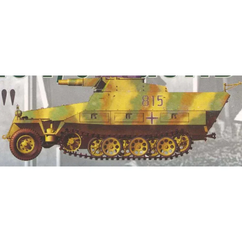 AFV 35068 1/35 SDKFZ251 D/9 75mm Gun Truck - Image 3