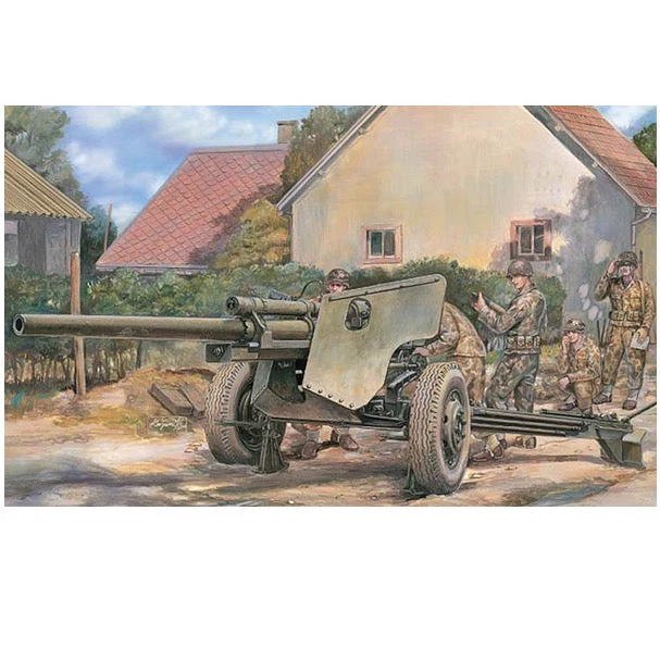 AFV 35181 1/35 105mm Howitzer M5 w/ M6 Carriage - Image 2