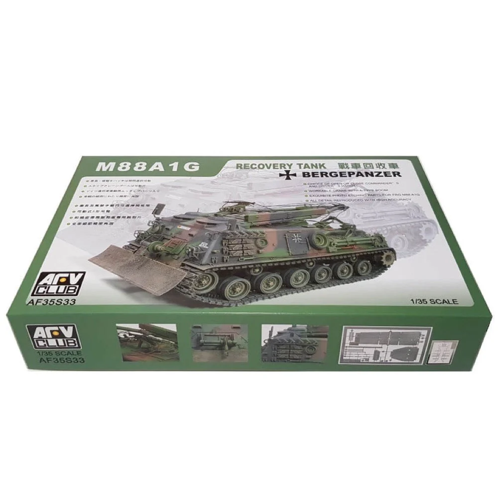 AFV 35S33 1/35 German M88A1G Bergepanzer M88A1G Recovery Tank - Image 3