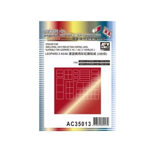 AFV AC35013  1/35 Reflection Sticker for Leopard