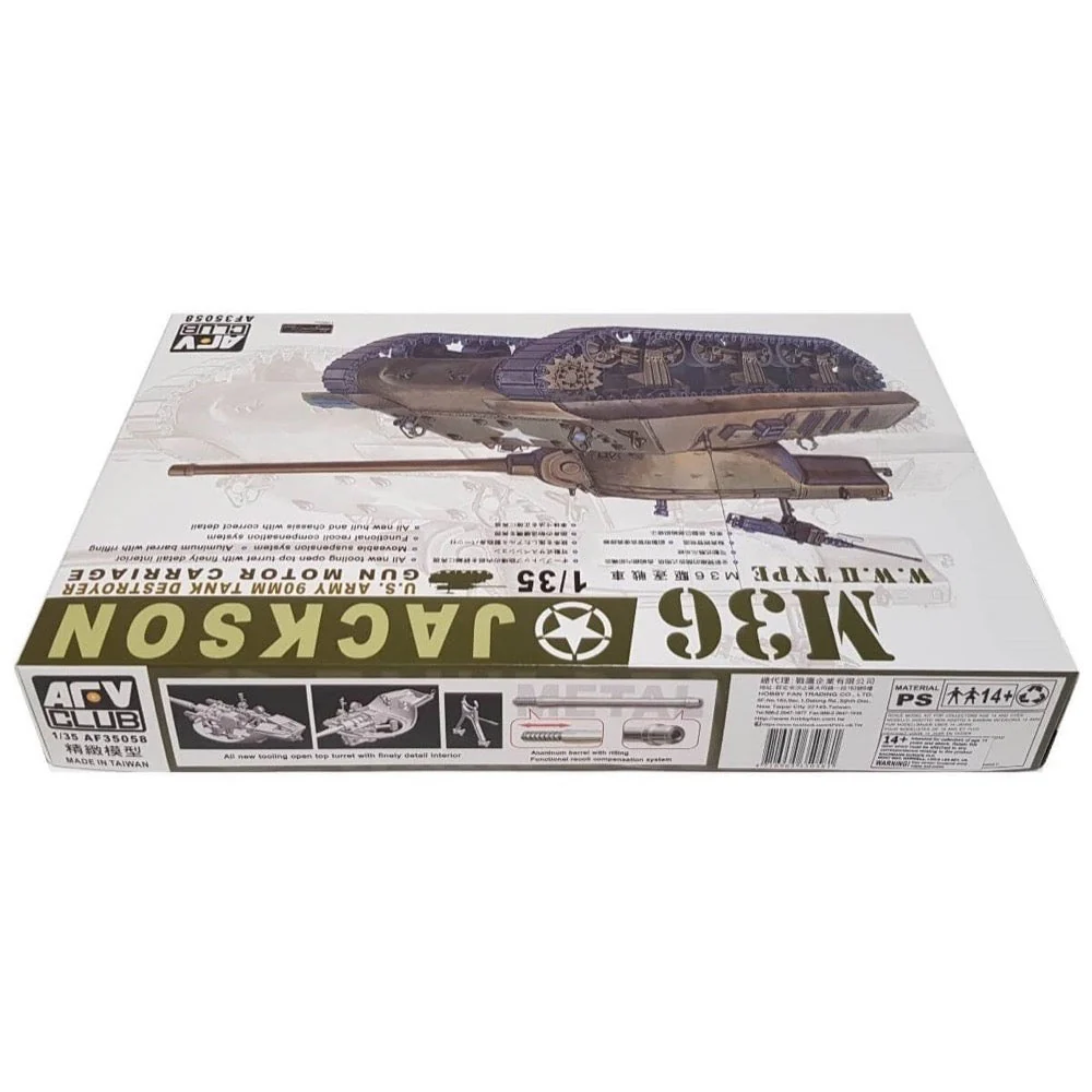 AFV 35058 1/35 US M36 Tank Destroyer - Image 6
